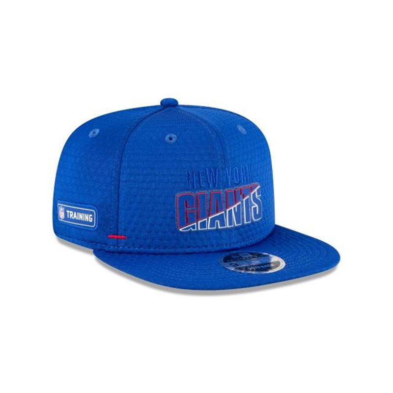 NFL New York Giants Official Summer Sideline 9Fifty Snapback (TFG8409) - Blue New Era Caps